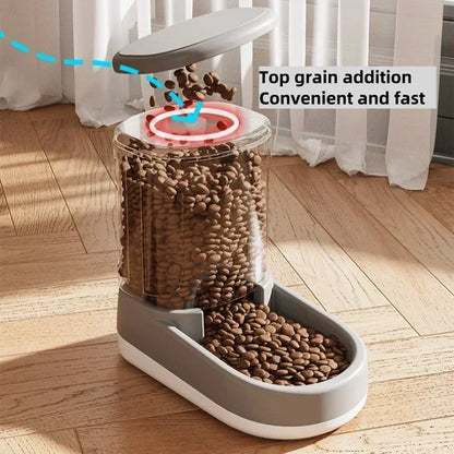 Dog Water Dispenser Cat Automatic Feeder Dog Feeding Water Cat Drinking Flowing Water, Not Plugged in Water Kettle Pet Supplies